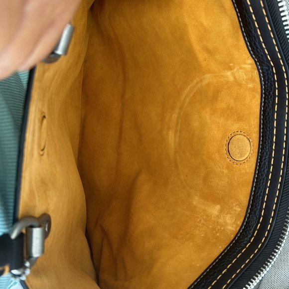 COACH.  NEW!!! briefcase in leather. Black - Picture 5 of 9